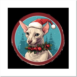 Oriental Shorthair Cat Xmas, Love Cat Posters and Art